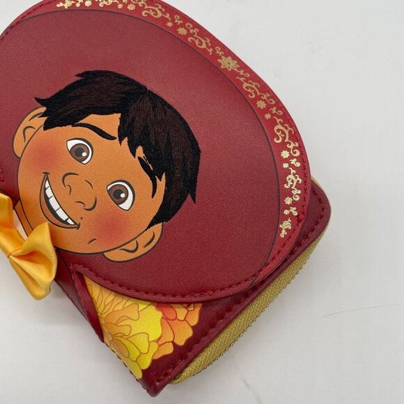 Loungefly Disney Pixar Coco Miguel Cosplay Zip Around Wallet NWT - Picture 4 of 8